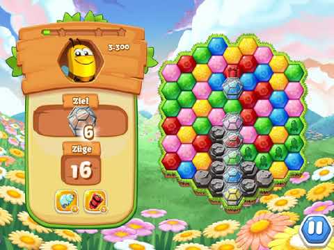 Bee Brilliant Blast 52 - No Boosters (by match3news.com)