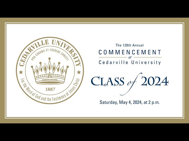 Thumbnail for video titled: 128th Commencement | 2 p.m.