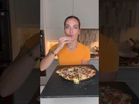 I can’t stop making this Tortilla Strip Pizza