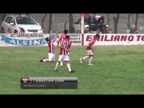 Fútbol LRF | Torneo Apertura | San Martín (Carhué) 1 - Tiro Federal (Puan) 0