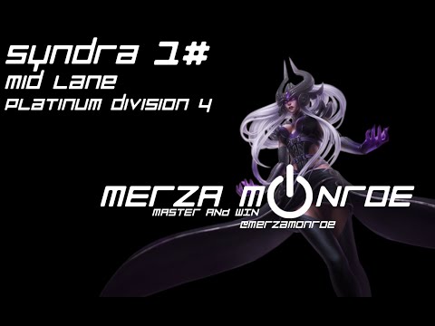 League of Legends S6 - Ranked Syndra 1# - Full Game Commentary (Platinum 4)