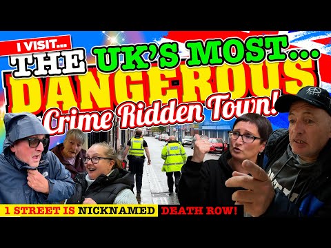 I Visit The UK’s most DANGEROUS TOWN where the High Street is DUBBED DEATH ROW!