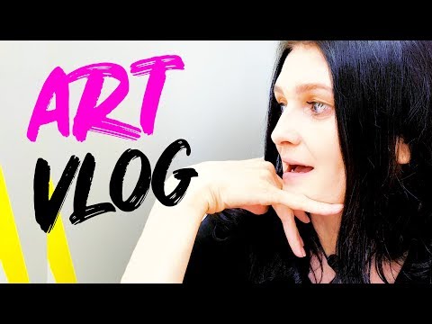 STUDIO VLOG by Syndia Art 🎨 Birch Tree Acrylic Painting #2