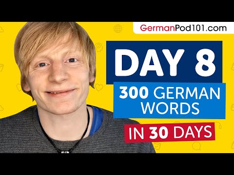 Day 1 10 300 Learn 300 German Words in 30 Days Challenge