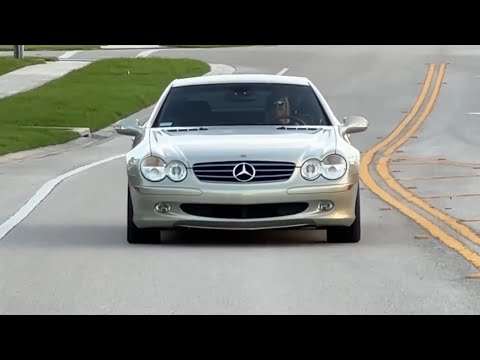 36K Mile 2003 Mercedes-Benz SL500 Designo Launch Edition Test Drive by Sophie