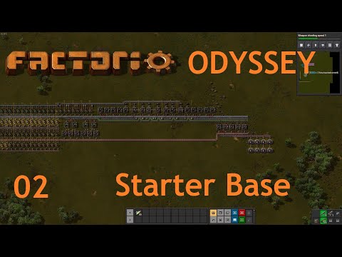 Factorio Odyssey Series: Ep. 2 - Starter Base