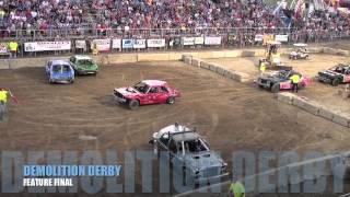preview picture of video 'ARMADA FAIR DEMOLITION DERBY 2012'