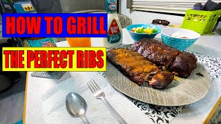 Cheffing It Up Ribs on the New Grill an easy recipe