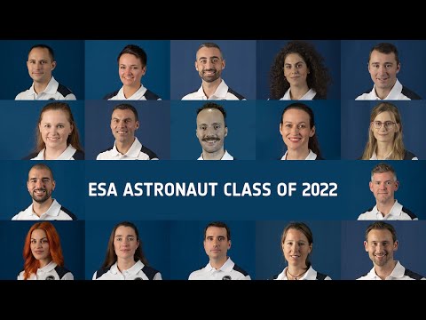 ESA Astronaut Class of 2022