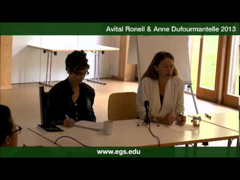 Avital Ronell & Anne Dufourmantelle. Fighting Theory and Douceur or Sweetness. 2013