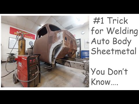 How to weld: auto body panels & sheetmetal - tips and tricks -  D.I.Y Auto Restoration