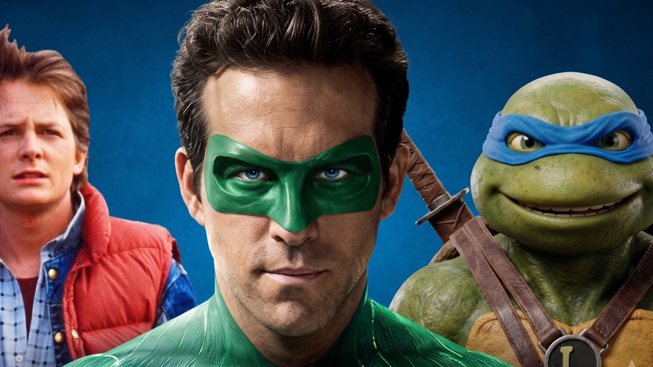 el regreso de Ryan Reynolds como Green Lantern! Las Tortugas Ninja serán el nuevo Sonic! y más