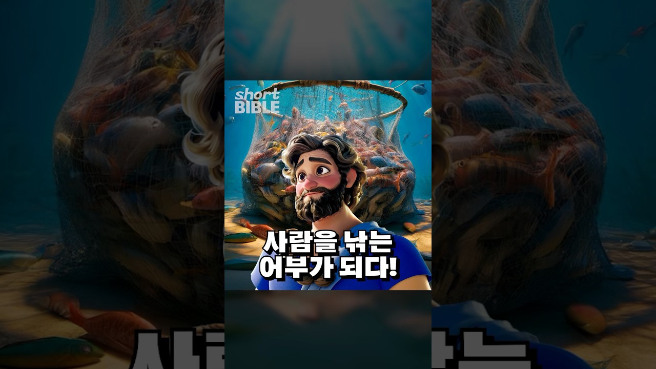 사람을 낚는 어부가 되다! #숏바이블