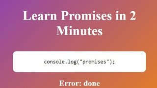 Promises in JavaScript #javascript #codetechgyan