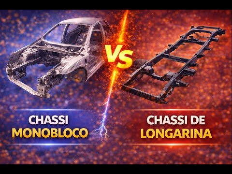 Diferenças entre chassi monobloco e chassi de longarina