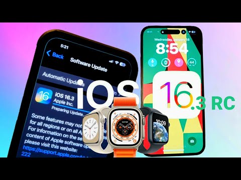 iOS 16.3 RC, New Unity wallpaper,  what else is new