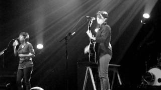Tegan & Sara - TnS Were Intense Ravers + FIIMB (Acoustic) @ Luna Park Big Top, Sydney, NSW 5/07/10