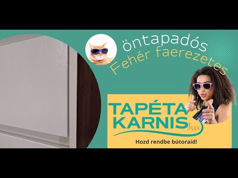 Dc fix matt és fényes fehér faerezetű öntapadós tapéta