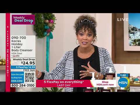 HSN | KORRES Beauty Gifts - All On Free Shipping 10.29.2023 - 01 PM
