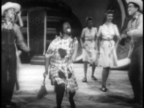 Judy Clark in Blackface