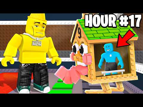 Living Inside My Friend's Base for 24 Hours (Steal A Brainrot)