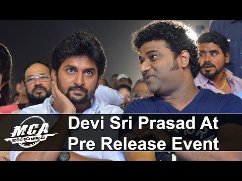 Devi Sri Prasad at MCA Pre Release Event