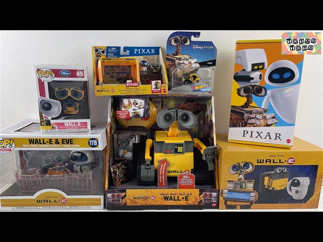Vídeo relacionado con Disney Pixar Wall-E Plant Shoe Night Graphic - Camiseta Camiseta, Hombre, Azul Marino, L