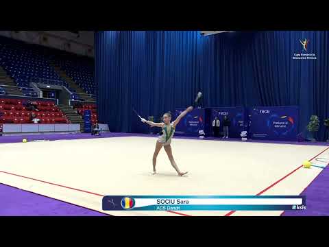 SOCIU Sara ACS Dandri Junioare II Clubs Cupa României la Gimnastică Ritmică – 2025