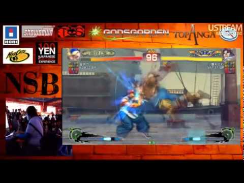 SSF4 AE: Kindevu (Yun) vs KojiKOG (Hawk) - NSB24 Blocks