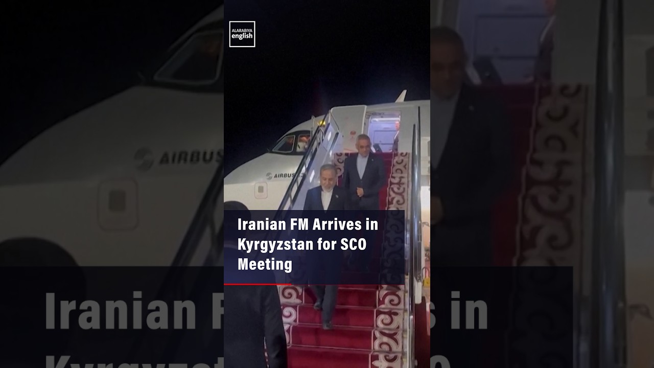 Video | Iranian FM Arrives in Kyrgyzstan for SCO Meeting