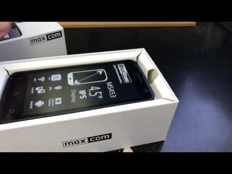 MAXCOM SMART MS453 DUAL SIM Unboxing Video – in Stock at www.welectronics.com