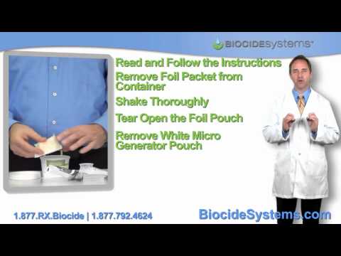 Biocide Systems  ClO2 Product Instructions for odor Elimination