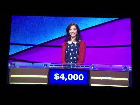 Double Jeopardy, Jessica Garsed Day 4 -  2nd Daily Double (10/10/19)