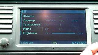 BMW E53 X5 widescreen monitor swap, fit & test