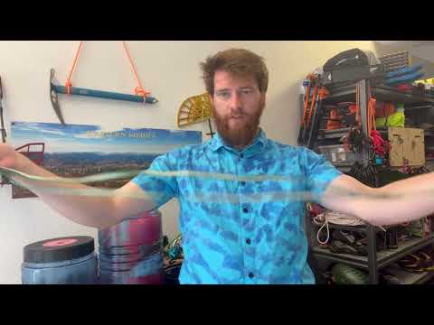 Quick tip alpine draws with double length slings