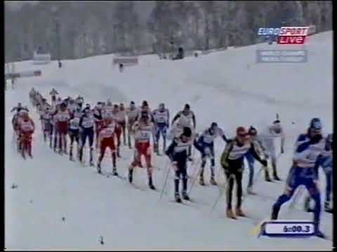 2008/09 fondo 15+15 km skiathlon uomini Liberec (Mondiali) - Northug, Soedergren, Di Centa