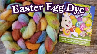 I Dyed a Pound of Wool with 3 Easter Egg Dye Kits!