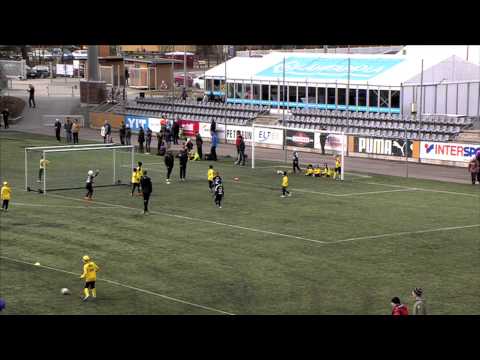 Tenavaliiga 26.4.2015 Pallokissat 05 pun - KuPS Kotkat