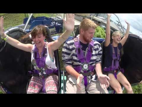 Rotoura Sky Swing, New Zealand 2015