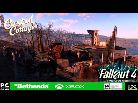 Fallout 4 Settlements Reborn: Costal Cottage Player Home Entrance