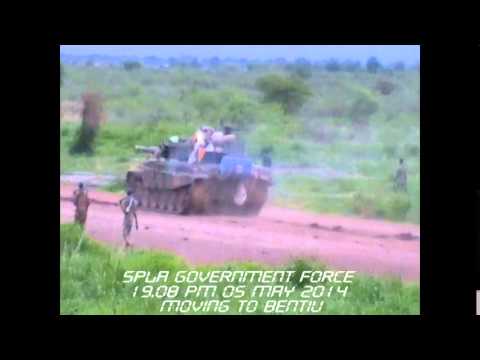 SPLA-Juba force moving into Bentiu, 5 May 2014