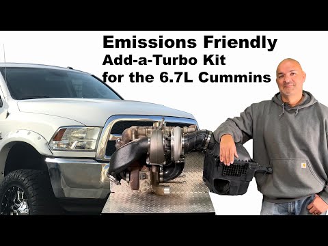 Add A Turbo Kit 6.7 Cummins | Cummins Add a Turbo Kit | Emissions Friendly | Emissions Compatible