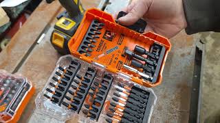 PONY 40-Piece Impact Screwdriver Bit Set with Tough Case