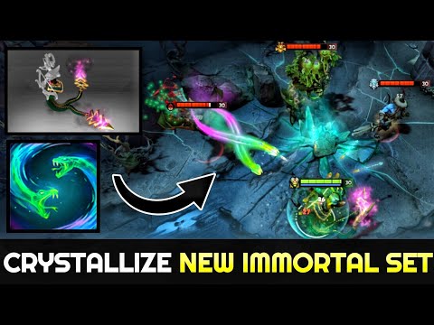 CRYSTALLIZE Rapier Medusa Carry the Game with New Immortal Set TI10 7.26 Dota 2