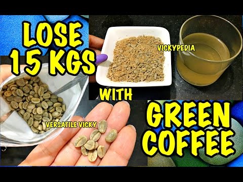 GREEN COFFEE | Lose 15Kg in a Month With Green Coffee | Green Coffee Weight Loss Hindi Video