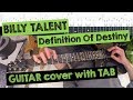 🎸 BILLY TALENT - Definition Of Destiny (FPV/POV GUITAR COVER with TAB)
