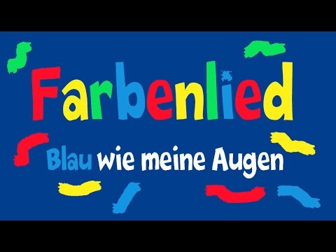 Kinderlieder Sternschnuppe - Farbenlied - Blau wie meine Augen