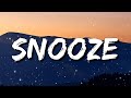 1 HOUR SZA Snooze Lyrics