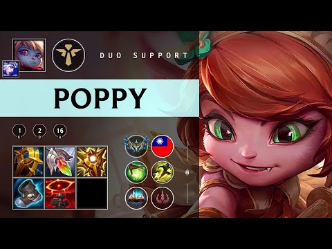 Poppy Support vs Leona - TW Challenger Patch 25.22