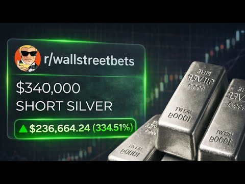 This Trader Shorted Silver With $340,000 And the Market Did the Opposite
